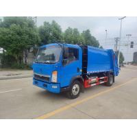 China HOWO 116 Engineering Emergency Vehicle , 6m3 Refuse Compactor Truck factory