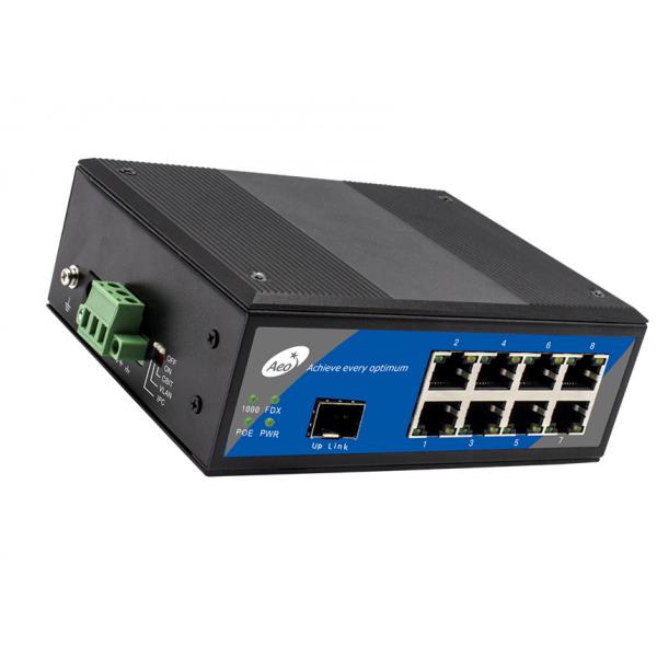 Quality 8 Port Industrial Gigabit Switch for sale