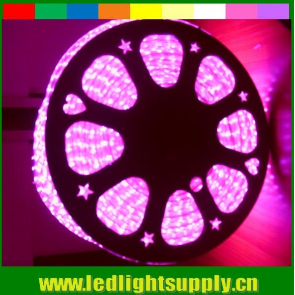 Quality whole sale AC LED 110V strip flexible led ribbon 5050 smd pink 60LED/m strip for sale