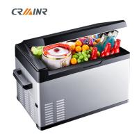 China CE Certified Electric Car Cooler Refrigerator 12V For Camping / Barbecue / Fishing for sale