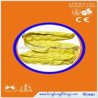 China Large Load Capcacity Wire Rope Sling 1-100m Length Flat Lifiting Eye for sale