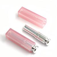 China OEM ABS Plastic Lipstick Container Pink Lipstick Tube Packaging factory