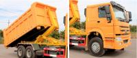 China Right Hand Drive HOWO 6X4 Hook Lift Garbage Truck 15t 20t Refuse Compactor Truck factory