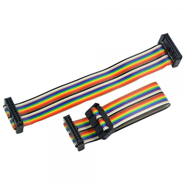 Quality Rainbow Color IDC Cable Assemblies , 2mm Pitch Ribbon Cable 40 Pin 50 Pin 60 Pin for sale