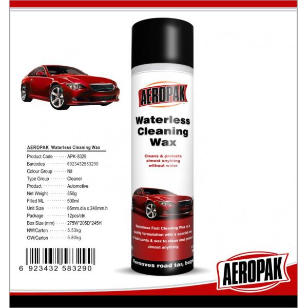 Quality 450ml Auto Maintenance Products Premium Spray Car Wax Polish Long Lasting for sale
