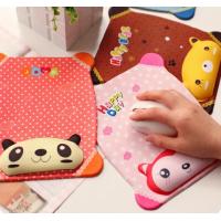 China Rubber mouse pad Rubber mouse mat PVC mouse pad for sale