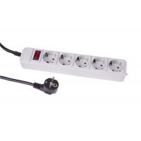 China 5 Outlet Universal Power Strip With Overload Protector Suit For Most County factory