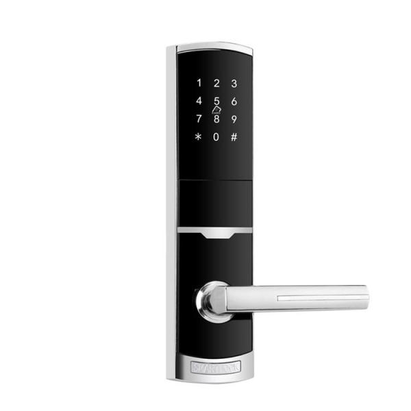 Quality Zinc App Controlled Front Door Lock FCC Home Automation Door Locks for sale