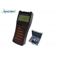 Quality Rechargeable Battery Portable Ultrasonic Flow Meter For Routing Inspection for sale