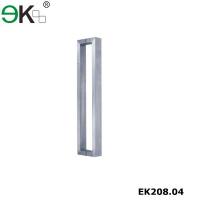 China Frameless glass door hardware stainless steel handles-EK208.04 for sale