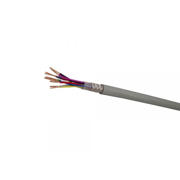 Quality Custom Multicore Shielded Cable Flame Retardant Halogen Free Copper Conductor for sale