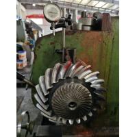 China Customized Spiral Bevel Gear Set 18CrNiMo7 Steel Gleason Type Gear Grinding factory
