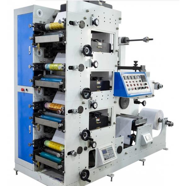 Quality High Speed Paper Printing Machine with 2-8 Colors#High Speed Paper Flexo Printing Machine 120m/Min 1-9 Colors for sale
