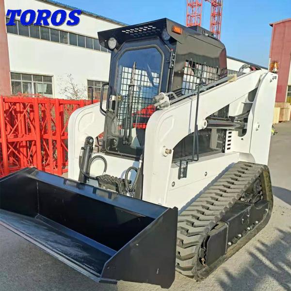 Quality All Terrain Skid Steer Loader With Cummins B3.3 Engine Easy To Maneuver for sale
