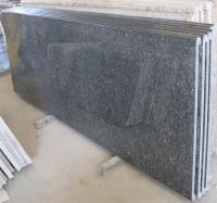 China Blue pearl granite countertop,96-108x26x3/4&quot; prefabricated countertop factory