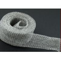 Quality 2inch Width Close Knit Wire Mesh Multi Filament Durable Flat Round for sale