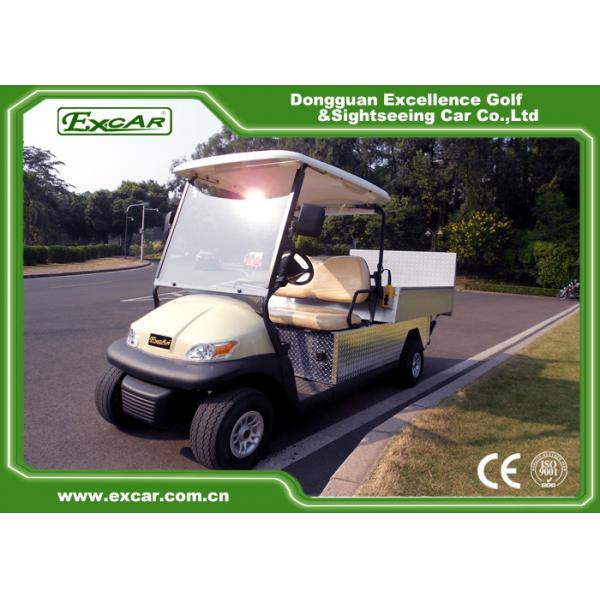 Quality Acim Motor Utility Golf Carts 205 / 50 - 10 Tyre With Rear Container for sale