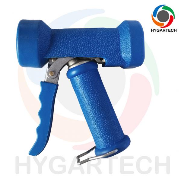 Quality Industrial Rubber Hose Brass Blue Water Gun With 1/2
