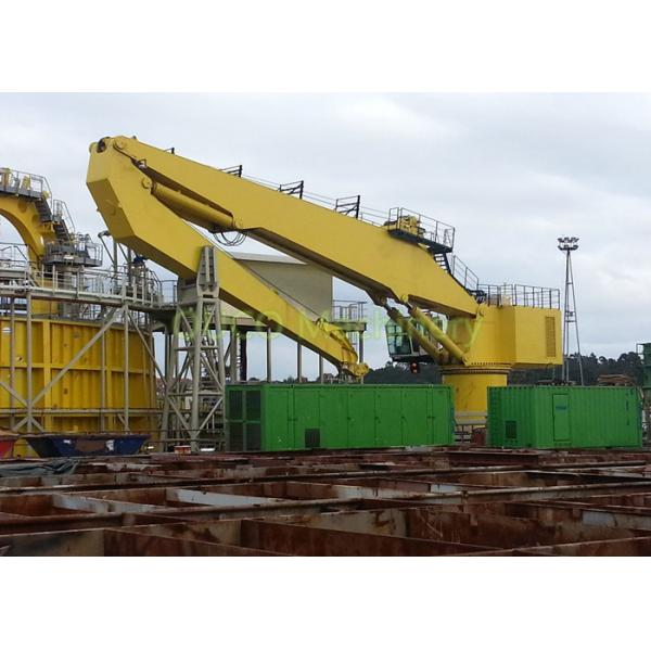 Quality Offshore Knuckle Jib Crane 30 Meter Rust Protection High Loading Efficiency for sale