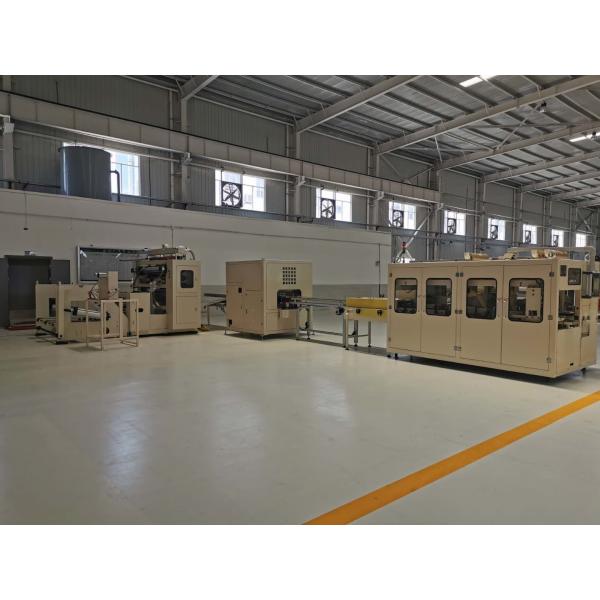 Quality Z-Fold Hand Towel Making Machine Tissue Paper Production Line 180m/Min for sale