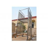 China Metal Bakery Cooling Stainless Steel Rack Trolley For Restaurant Kitchen Equipment factory