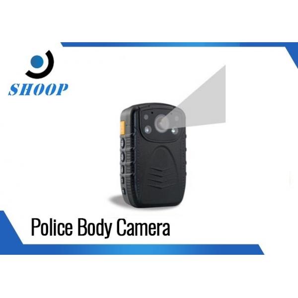Quality 3000mAh 1296P / 1080P Police Wearing Body Cameras , IR Small Night Vision Body for sale