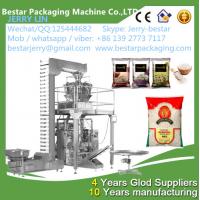 China Full Automatic 10 head multihead electronic weigher rice weighing packaging machine BSTV-520AZ factory