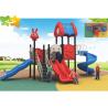 China Durable Sun Proof Safety Plastic Amusement Park Toys slide For Kindergarten factory