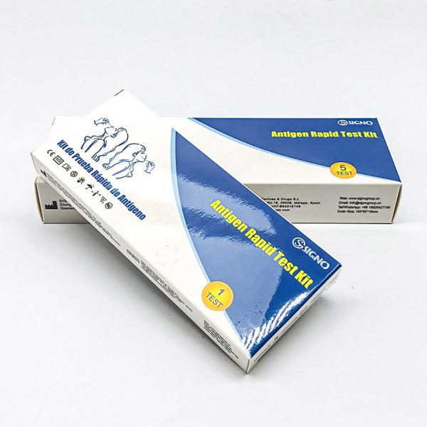 Quality Disposable Swab Test Antigen Kit Chemical Assay Method 99% Accuracy for sale