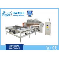 China Chinese Hwashi Best Price Welded Wire Mesh Machine , Multi-point Wire Rack / Wire Shelf Welding Machine for sale