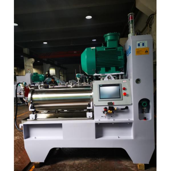Quality 20um Horizontal Wet Bead Milling Agitator With Simens Touch Screen for sale