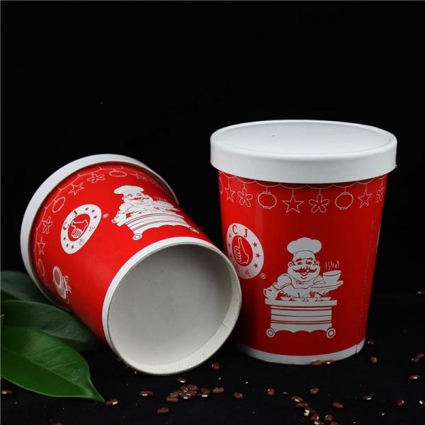 Quality 12oz Disposable Soup Cups With Lids for sale