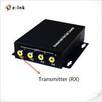 China AC90V AC240V Fiber Optic To Ethernet Converter With RCA Connector factory