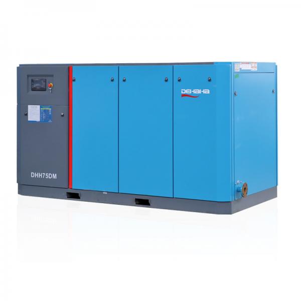 Quality PM Two Stage Screw Air Compressor 100Hp 8 Bar IP65 Energy Saving for sale