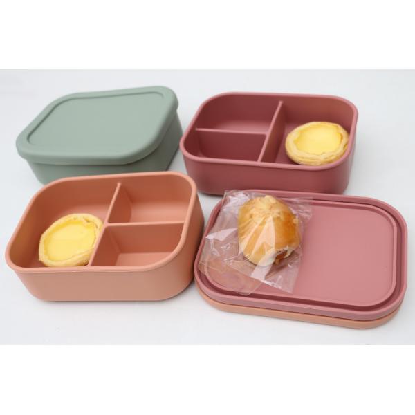 Quality Sustainable Silicone Food Storage Container For Students Workers ODM for sale