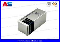 China Anabolic Science 10ml Vial Boxes / Peptide Medicine Packing Box For Glass Vials factory
