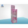 China Products Cardboard PDQ Displays Eco Friendly 4 Shelves For Home Decoration factory