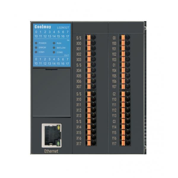 Quality 32I/O Points PLC CPU Module Relay Output Works2 Built In Ethernet for sale