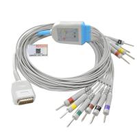 Quality Burdick Atria Plus Eclipse Direct Connect EKG Cable 10 Leads AHA Banana for sale