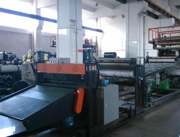 Three Layer PC ABS Sheet Extrusion Machine for Making Baggage Luggage Case