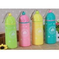 china PP handy cup,plastic cup, children water bottle, handy rope cup,gift cup,water cup
