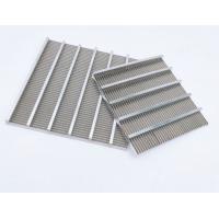 China 0.2mm Wedge Wire Screens Welded Flat Panel Customized factory