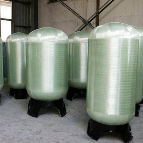 Quality Industrial Water Treatment Consumables Tank FRP Material 18" 63" for sale