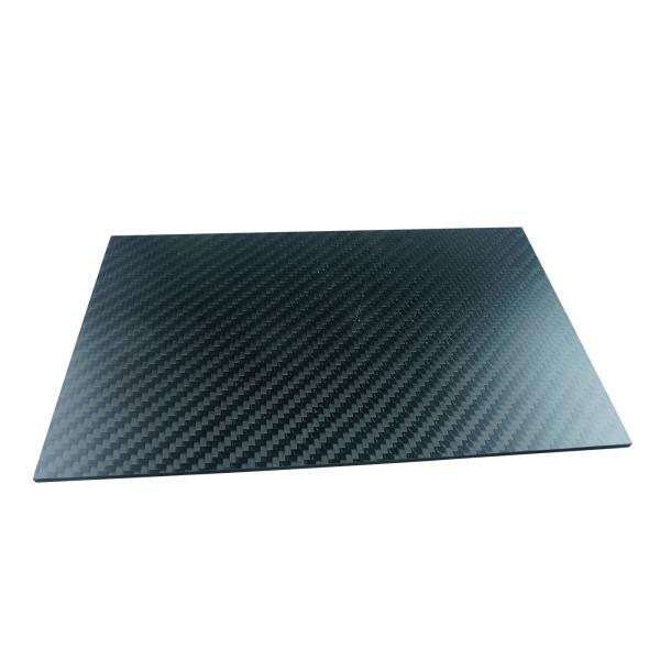 Quality Light Weight Full Carbon Fiber Plate with Twill Weave Matte surface for sale