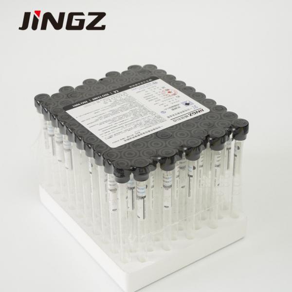 Quality 4NC ESR Sodium Citrate Vial 9x120mm Black Cap Venous Blood Collection Tube for sale
