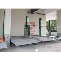 China Two Post Auto Parking Lift Auto Storage Lift Space Saving Wear Resistance factory