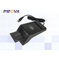 China IC & RFID Chip Card Reader USB Interface With 500,000 Times Long Life Time factory