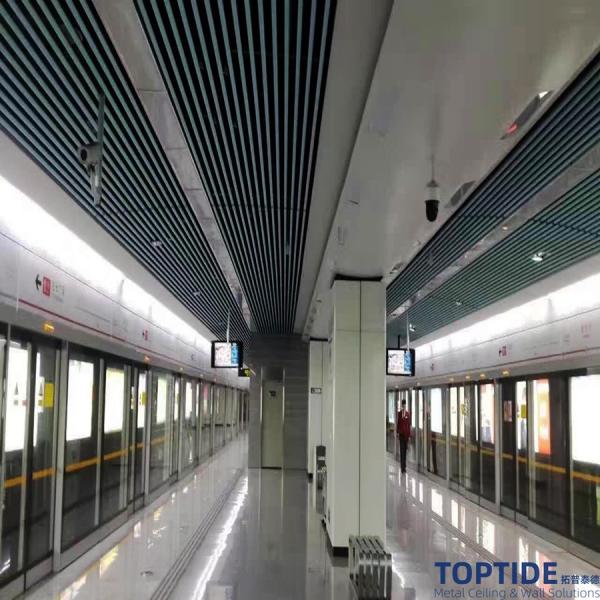Quality CTC Certified 50mm RAL Color Metal False Ceiling For Office Room for sale