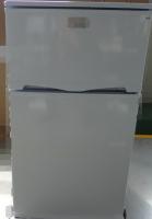 China Silver 4 Star 2 Door Mini Fridge With Freezer 90 Liter A+ Energy Level factory