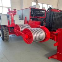 Quality Pulling 330KV ADSS Cable 8 Grooves 90KN Power Line Stringing Equipment for sale